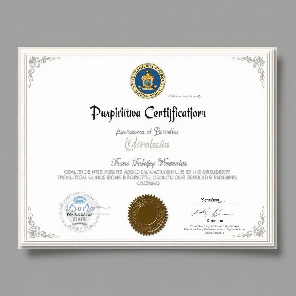 Certificación oficial de trading